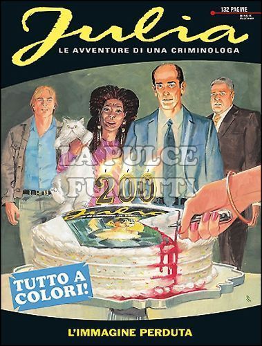 JULIA #   200: L'IMMAGINE PERDUTA - A COLORI